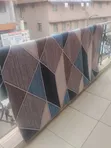 Carpet Nzuri ya 5x8 Feet yenye Michoro ya 3D - 2