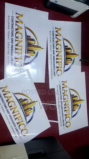 Large Format Sticker Printing Service