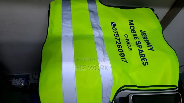 Uchapishaji wa Jaketi za Reflector Zilizobinafsishwa - 1