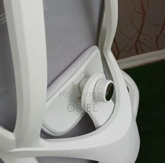Ergonomic High Back Office Chair - Gray Fabric - 1