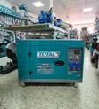 TOTAL 6.5KVA Silent Diesel Generator 6KW Electric Start - 1