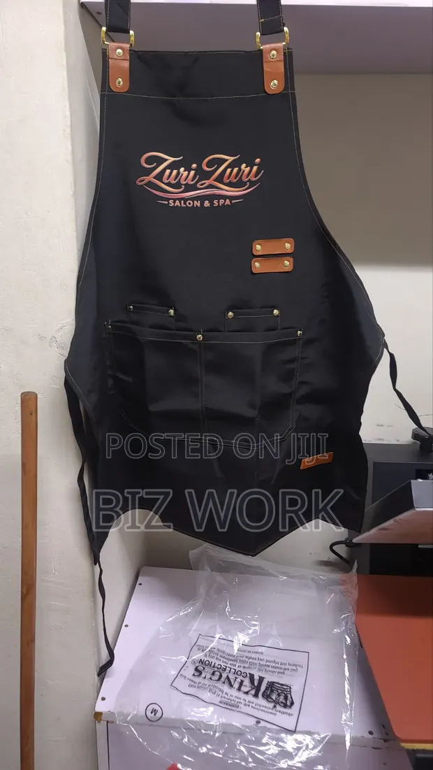 Apron Printing for Salons and Hotels - 1