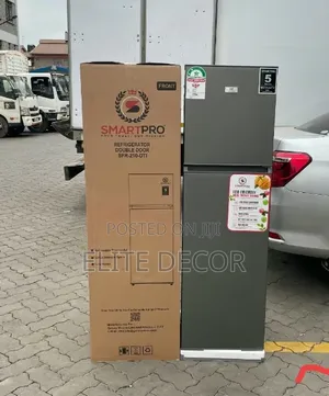 Smart Pro 168 Litres RFR-210-DT-I Friji Mlango Mbili