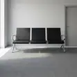 Benchi la Hospitali 3-Link Nyeusi - 3