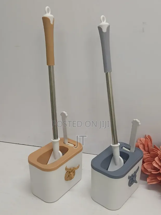 3-in-1 Wall Mounted Toilet Brush - 1