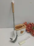 3-in-1 Wall Mounted Toilet Brush - 3