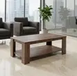1.2M Brown Mahogany Coffee Table - 1