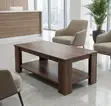 1.2M Brown Mahogany Coffee Table - 3