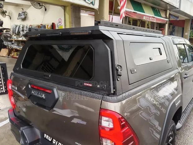 Toyota Hilux Double Cab Steel Canopy - 1
