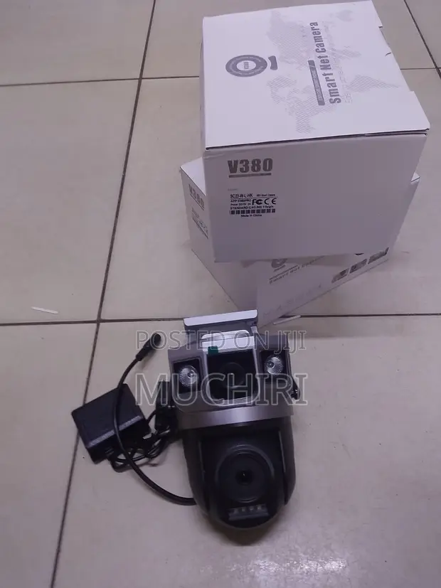 V380 Pro 4MP Dual Lens WiFi CCTV Camera - 1