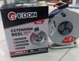 EDON Pro 50M Extension Reel - 2.5mm Rubber Cable, 3 Sockets - 2