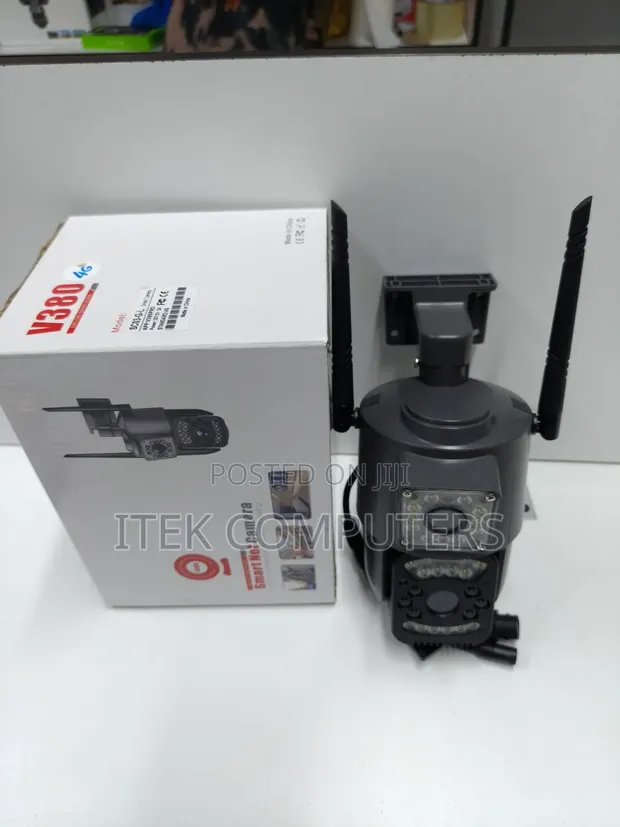 V380Pro Dual Lens 4G Electric CCTV with Two-Way Audio - 1