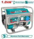 Total TP115005 Gasoline Generator 1.2kW - 2