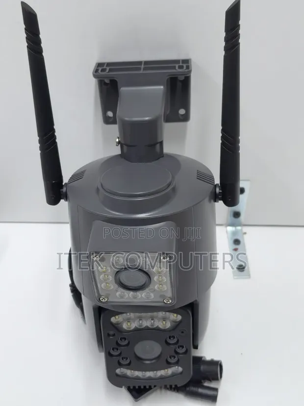 Smart Dual Lens 4G CCTV Camera with Two-Way Audio - 1