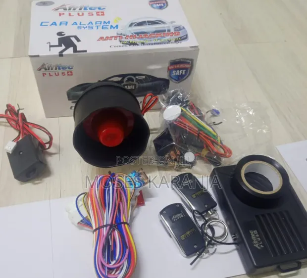 Universal Vehicle Alarm and Engine Immobilizer System - 1