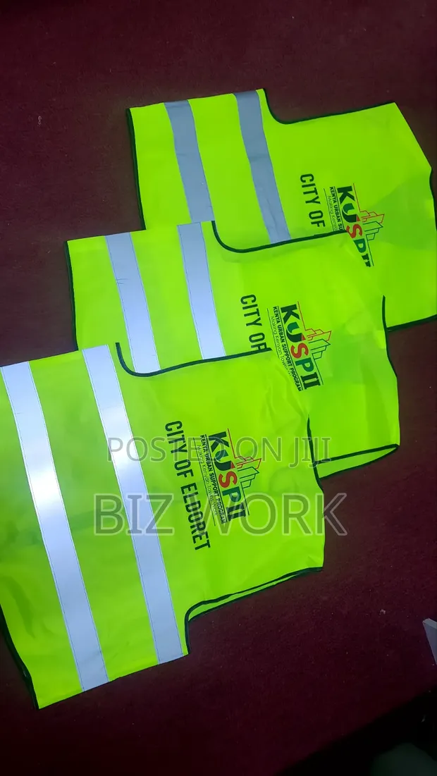 Personalised Reflector Jackets for Companies - 1