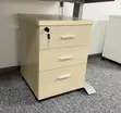Three-Drawer Pedestal Office File Cabinet - 3