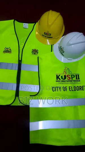 Printed Reflector Jackets for Workers