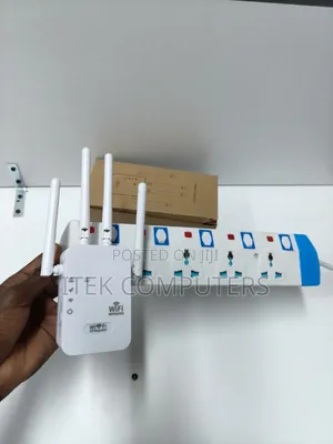 4-Antenna WiFi Signal Booster for Homes & Businesses