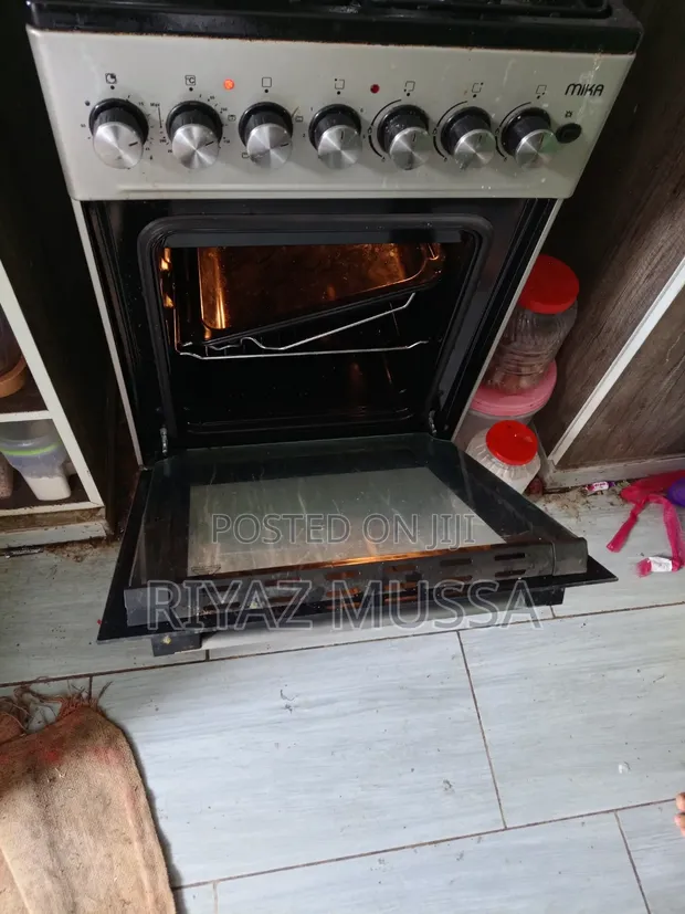 Mika Jiko la Gesi la Vichomeo 4 na Oven ya Umeme & Rotisserie - 1