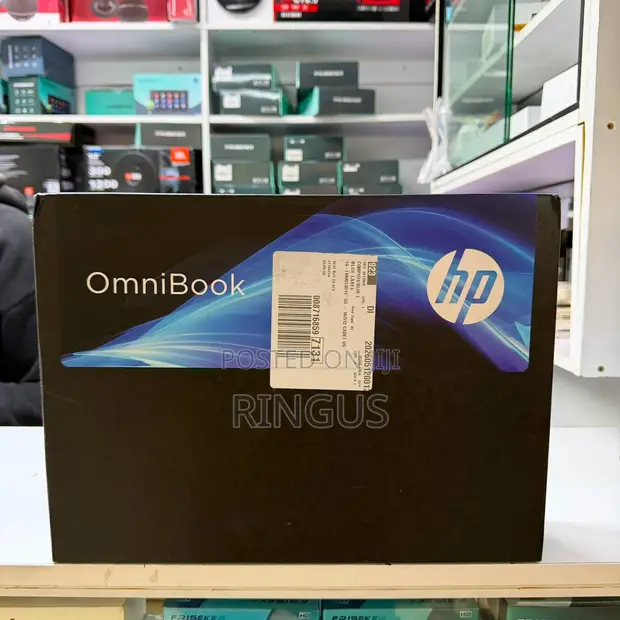 New HP OmniBook 5 14" Laptop - Intel Core Ultra 5, 16GB RAM, 512GB SSD - 1