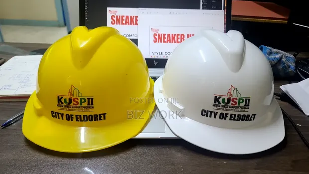 Corporate Safety Helmet Branding Service - 1
