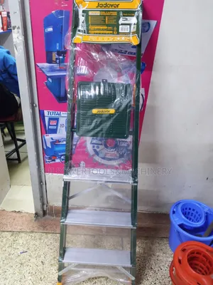 Jadever 4-Step Steel & Aluminium Ladder