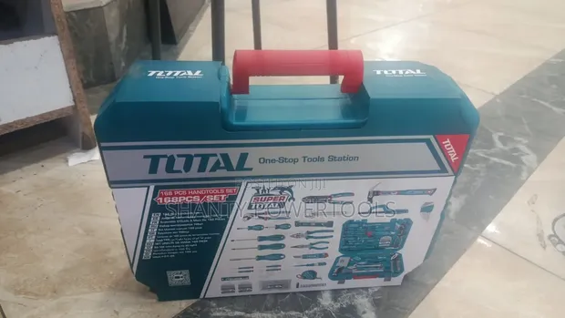 Total Tools Set ya Vipande 168 vya Mikono - 1