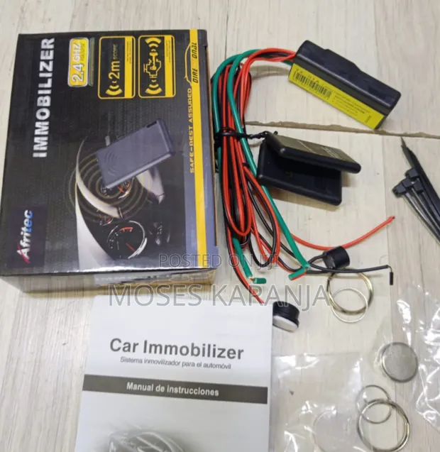 Vehicle Engine Cut-Off Immobilizer Security System - 1