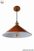 Single Pendant Light - Gold Finish - 3
