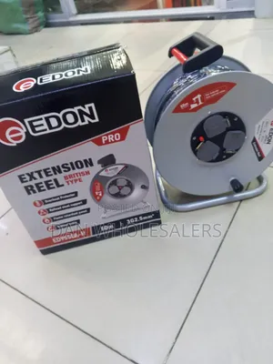 EDON 50M Heavy Duty Cable Reel Extension - British Type Sockets