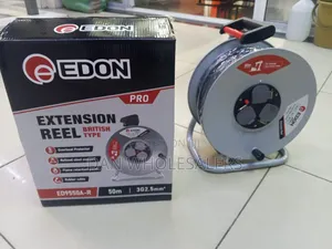 EDON Pro Extension Cable Reel 50m with Portable Stand