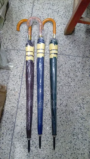 Brown Handle Big Umbrella