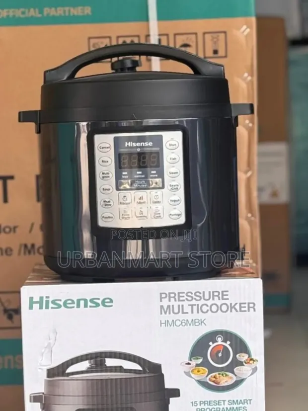 Brand New Hisense Pressure Cooker 6 Litres - 1