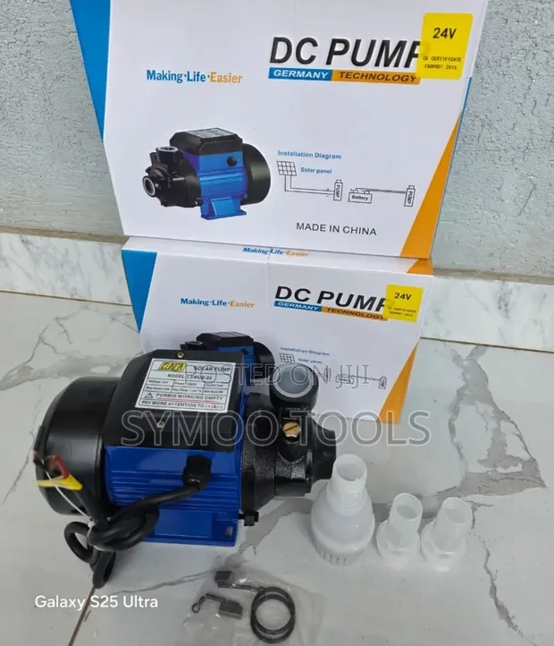 280W 24V Kunda DC Solar Water Pump - 1