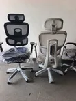 High-Back Ergonomic Office Chair with Adjustable Headrest - 2