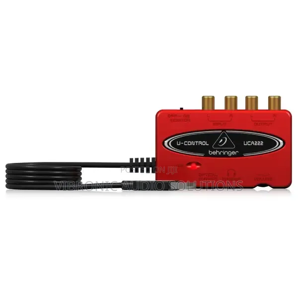 Behringer UCA222 USB Audio Interface - 1