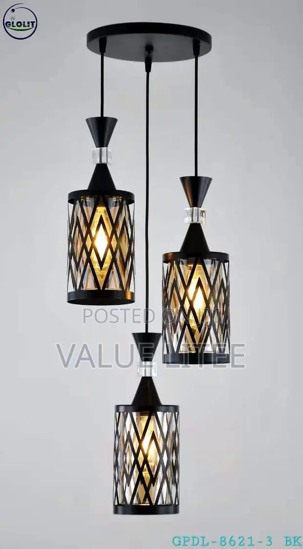 3 Pendant Chandelier for Dining/Breakfast Table - 1