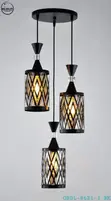 3 Pendant Chandelier for Dining/Breakfast Table - 1