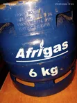 Kikopo cha Afri Gas cha 6kg (Kimetumika) - 1