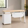 1.4m Modern Office Desk with Drawers - 1