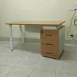 1.4m Modern Office Desk with Drawers - 2