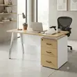 1.4m Modern Office Desk with Drawers - 3