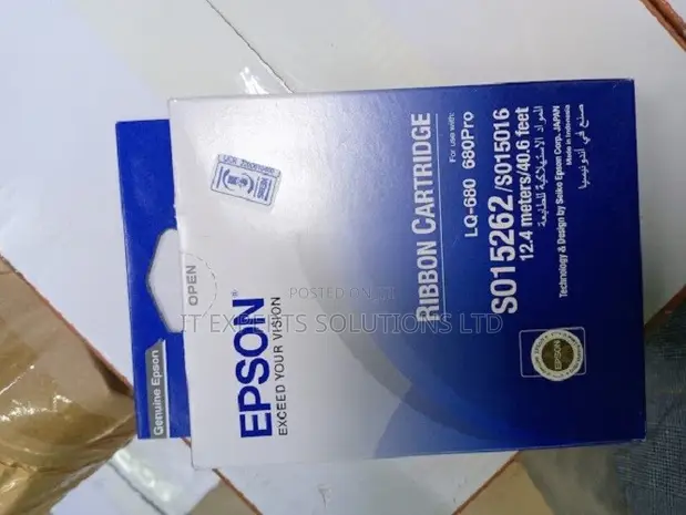 Epson LQ-680 Ribbon Cartridge - C13S015262 - 1