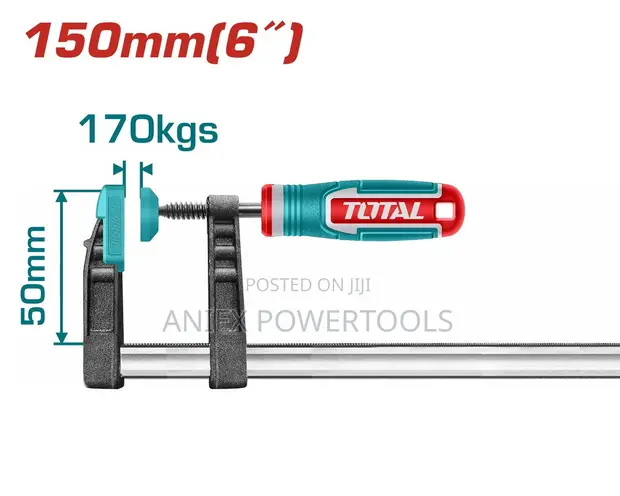 Total THT F Clamp 50x150mm, 170kg - 1