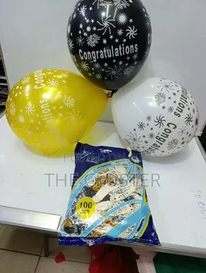 Congratulations Balloons (100 pcs)