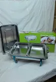 Brand New Double Chafing Dish - 2