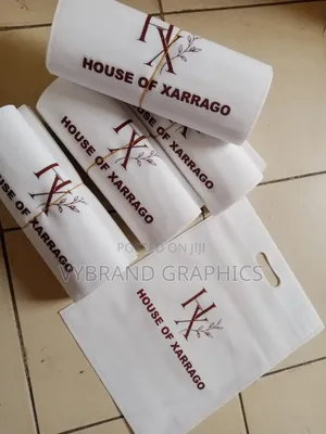 White Carrier Bags (Black, Blue, Red Available)