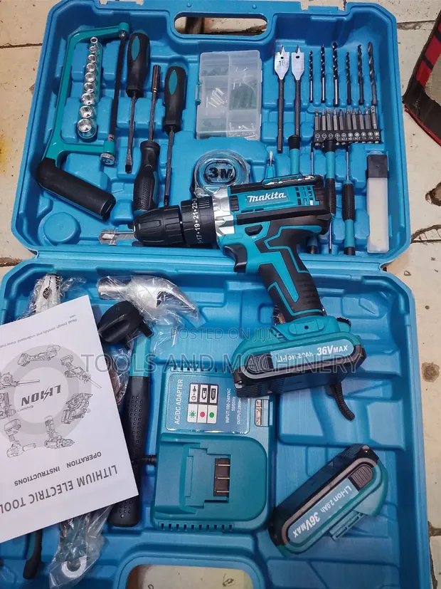 Brand New Makita 36V Cordless Drill Set - 1
