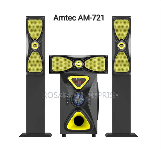 Amtec AM-721 3.1 Tallboy Speakers - 1